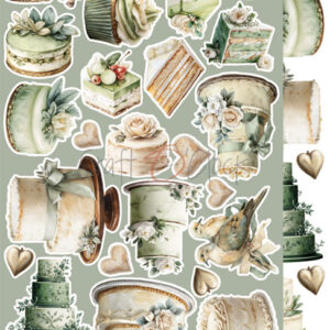 Craft O`Clock Lifetime Loving you Mix Sett med 18 stk Klippeark - Bilde 14