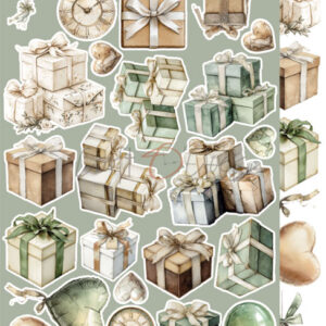 Craft O`Clock Lifetime Loving you Mix Sett med 18 stk Klippeark - Bilde 16