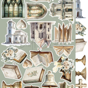 Craft O`Clock Lifetime Loving you Mix Sett med 18 stk Klippeark - Bilde 17