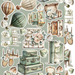 Craft O`Clock Lifetime Loving you Mix Sett med 18 stk Klippeark - Bilde 18