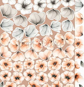 Craft O`Clock Nighttime Chill  Mix Sett med 18 stk Klippeark - Bilde 3