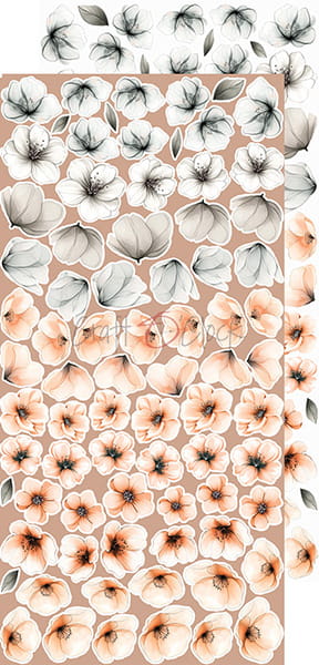 Craft O`Clock Nighttime Chill  Mix Sett med 18 stk Klippeark