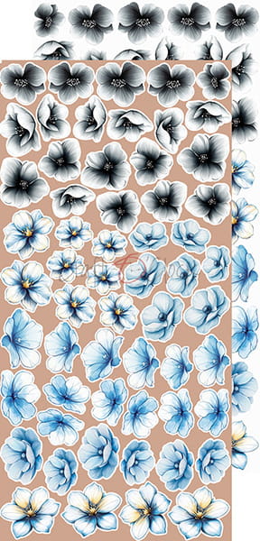 Craft O`Clock Nighttime Chill  Mix Sett med 18 stk Klippeark