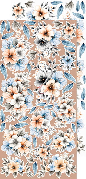 Craft O`Clock Nighttime Chill  Mix Sett med 18 stk Klippeark