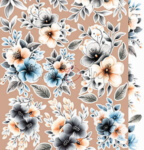 Craft O`Clock Nighttime Chill  Mix Sett med 18 stk Klippeark - Bilde 8