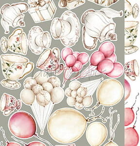 Craft O`Clock Rose Emotions Mix Sett med 18 stk Klippeark - Bilde 11