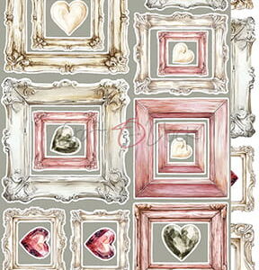 Craft O`Clock Rose Emotions Mix Sett med 18 stk Klippeark - Bilde 17