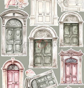 Craft O`Clock Rose Emotions Mix Sett med 18 stk Klippeark - Bilde 20