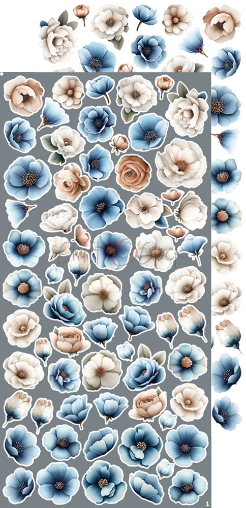 Craft O`Clock Baby Boy Universe Sett med 18 stk Klippeark