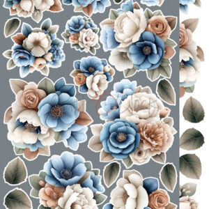 Craft O`Clock Baby Boy Universe Sett med 18 stk Klippeark - Bilde 3