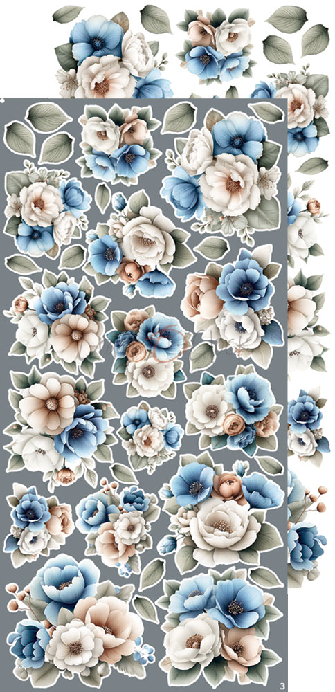 Craft O`Clock Baby Boy Universe Sett med 18 stk Klippeark