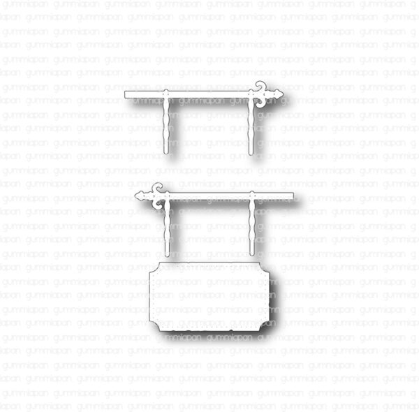 Gummiapan  Dies Hengende skilt