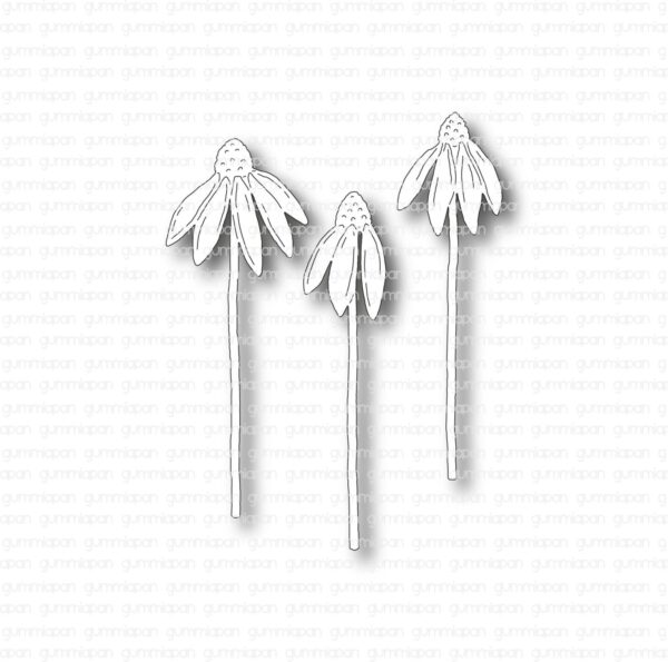 Gummiapan Solhatt blomster