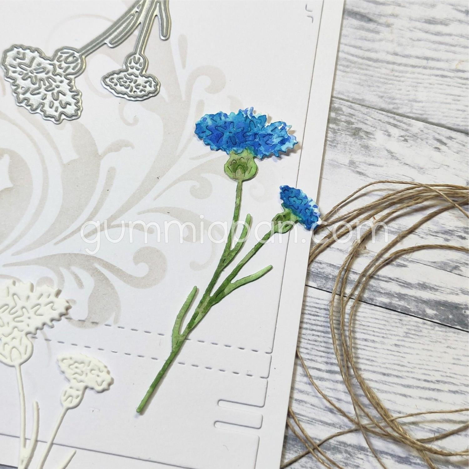 Gummiapan Dies Kornblomst - Bilde 1