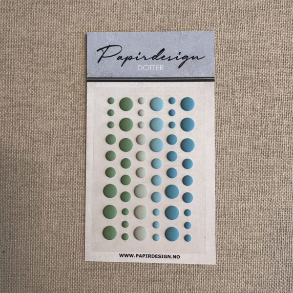 Papirdesign  Dotter Grønn