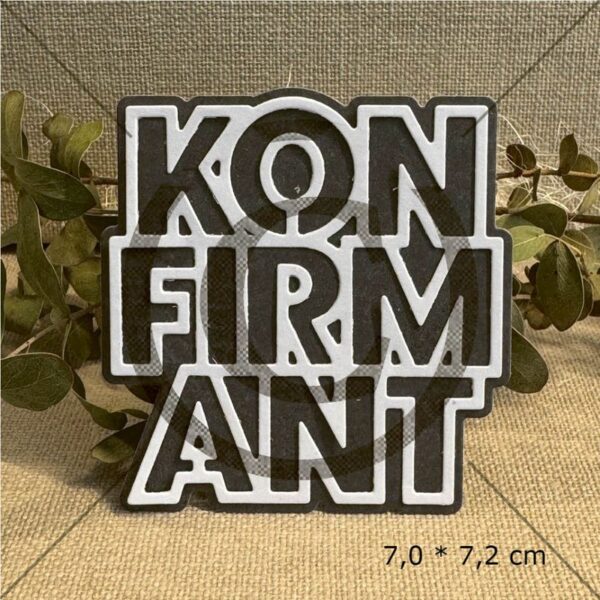 Papirdesign Dies -  Konfirmant 35