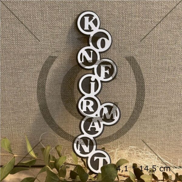 Papirdesign Dies -  Konfirmant 36