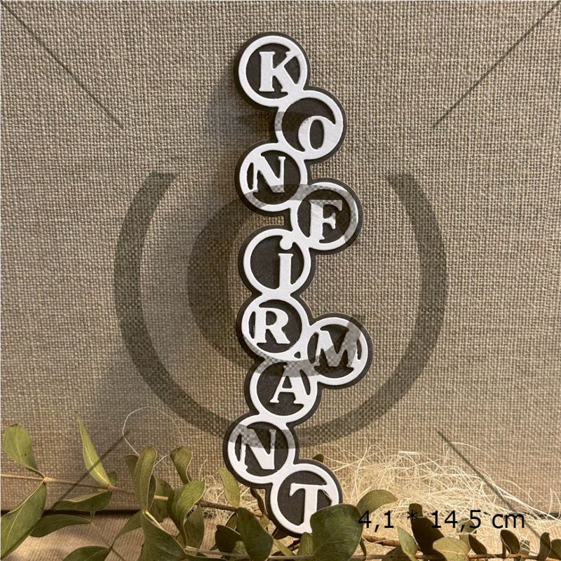 Papirdesign Dies -  Konfirmant 36 - Bilde 1