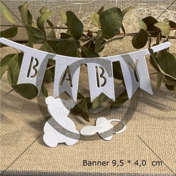 Papirdesign Dies -  Små Babydies 1