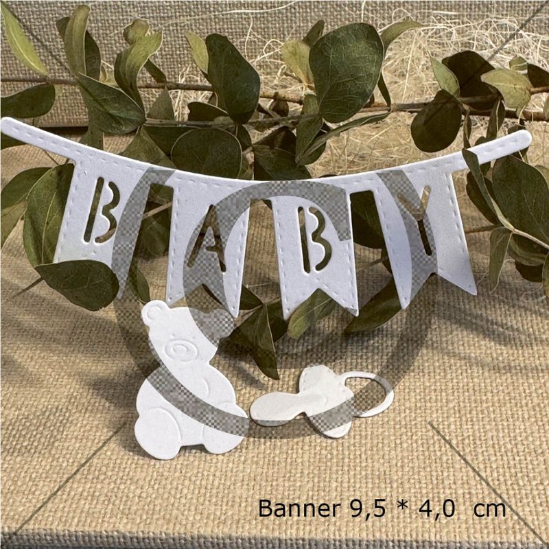 Papirdesign Dies -  Små Babydies 1 - Bilde 1