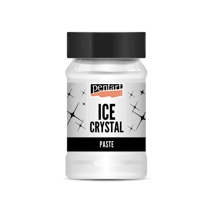 Pentart Ice Crystal paste 100 ml - Bilde 1