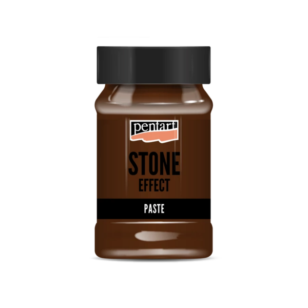 Pentart Stone effect paste 100 ml - Terracotta