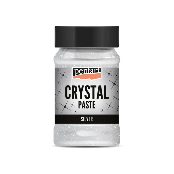 Pentart Crystal paste 100 ml - Silver