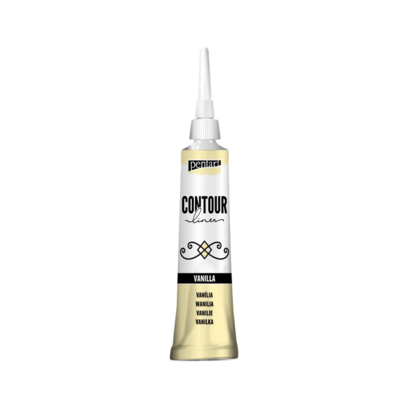 Pentart Contour liner 20 ml - Vanilla