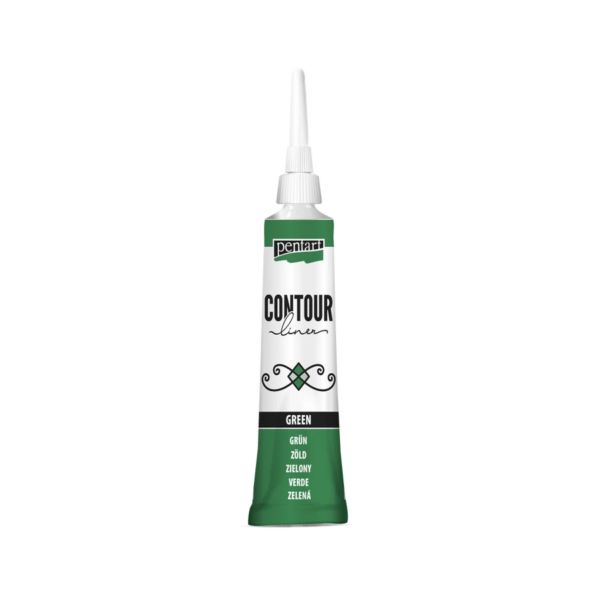 Pentart Contour liner 20 ml - Green