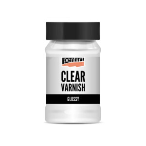 Pentart Clear glossy varnish solvent-based 100 ml - Bilde 2