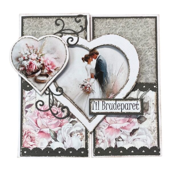 Kit 26 Bryllupskort med åpen ramme