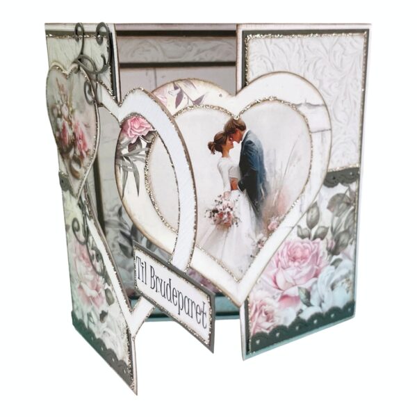 Kit 26 Bryllupskort med åpen ramme