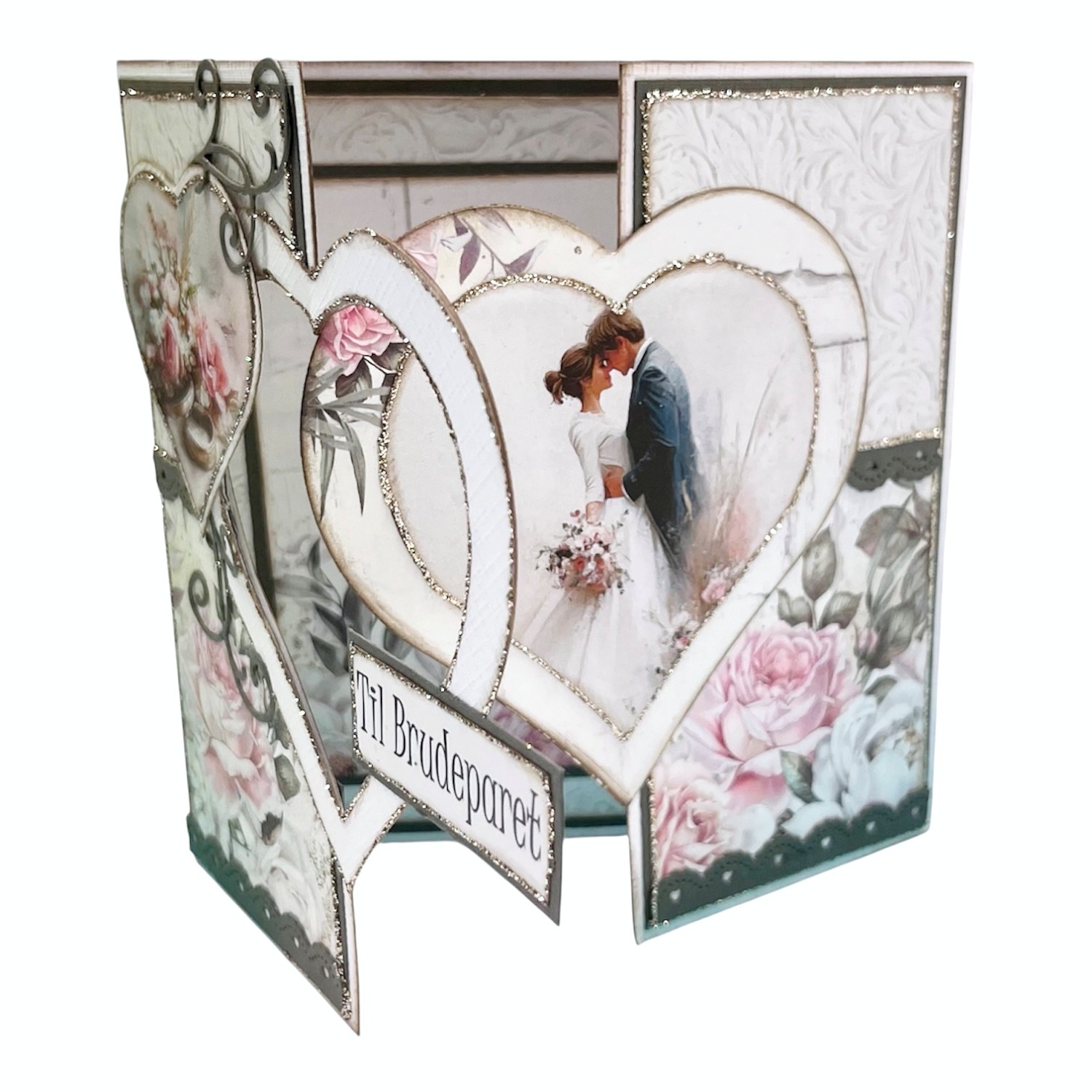 Kit 26 Bryllupskort med åpen ramme - Bilde 3