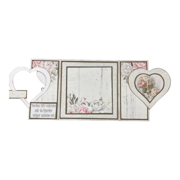 Kit 26 Bryllupskort med åpen ramme