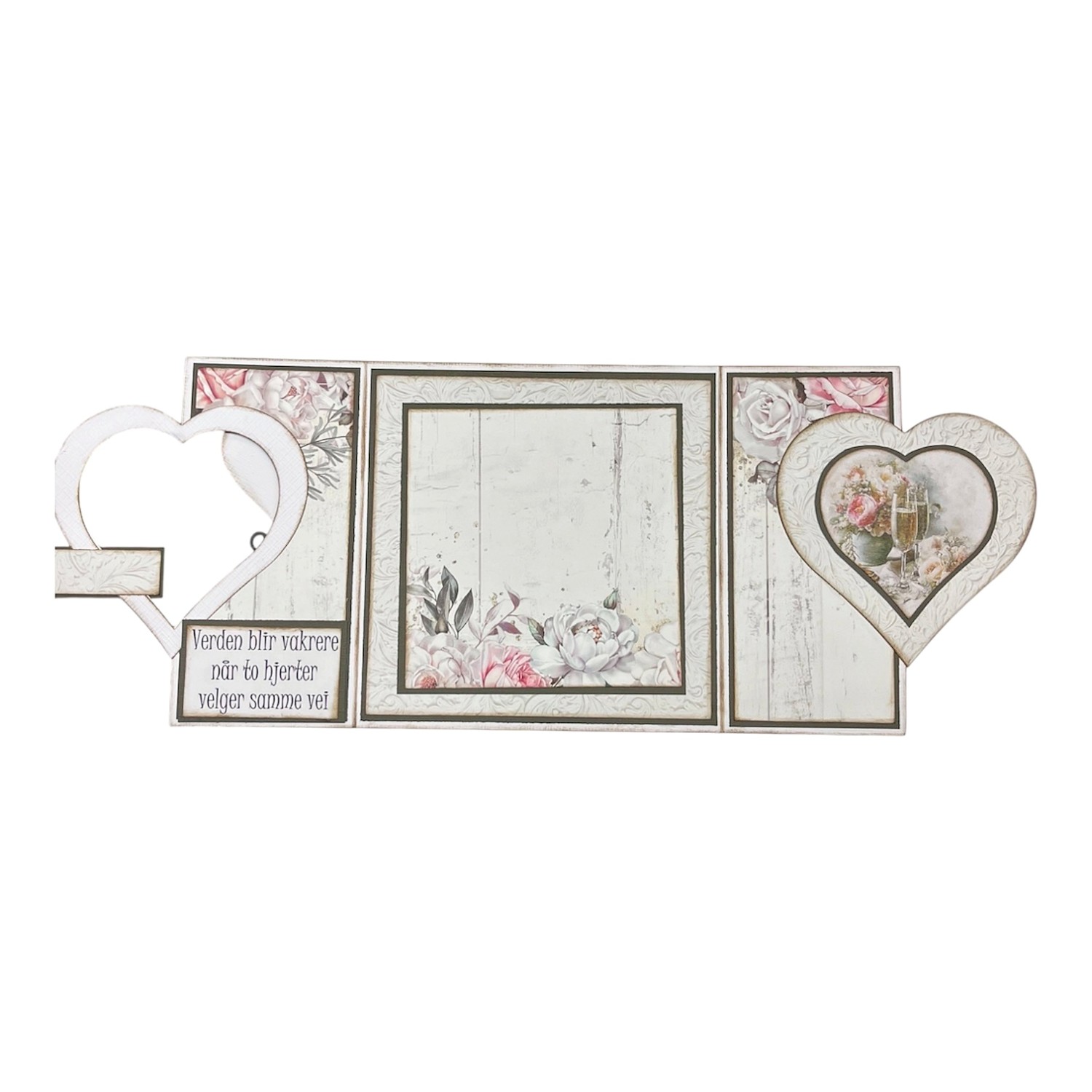 Kit 26 Bryllupskort med åpen ramme - Bilde 4