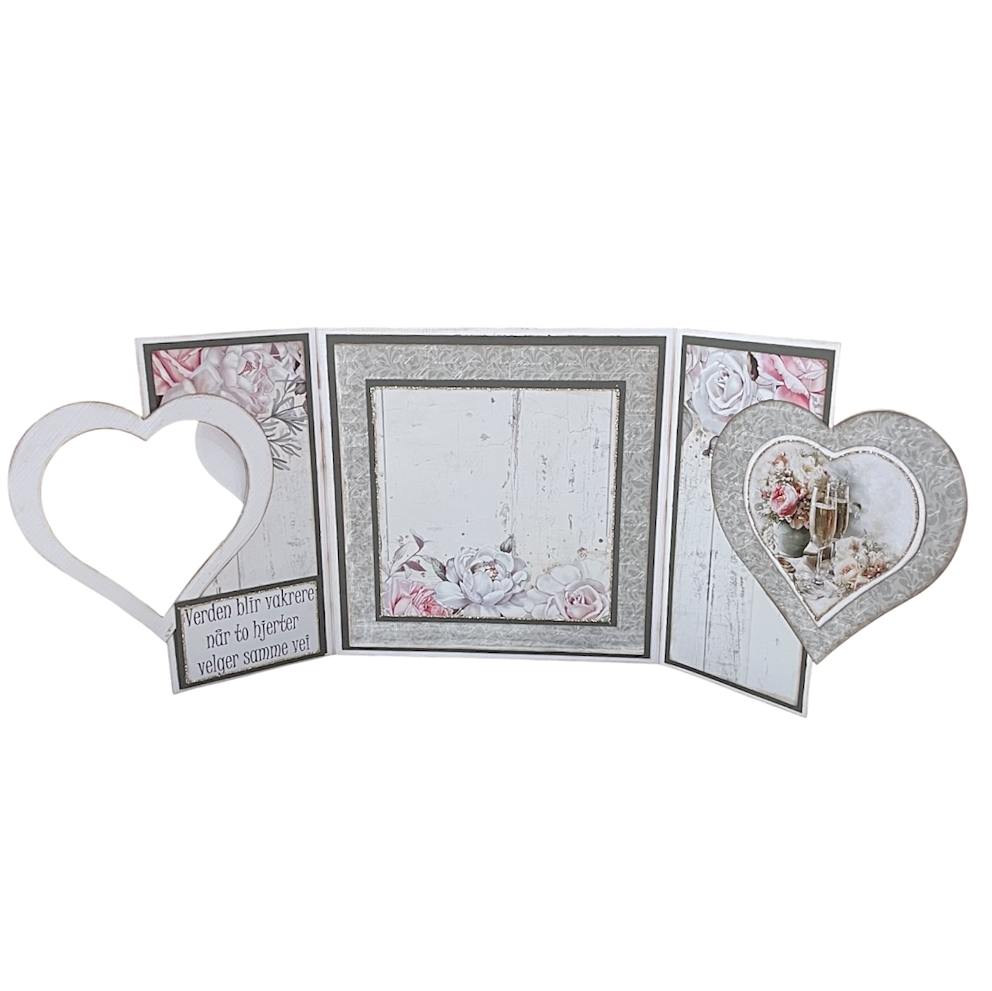 Kit 26 Bryllupskort med åpen ramme - Bilde 6