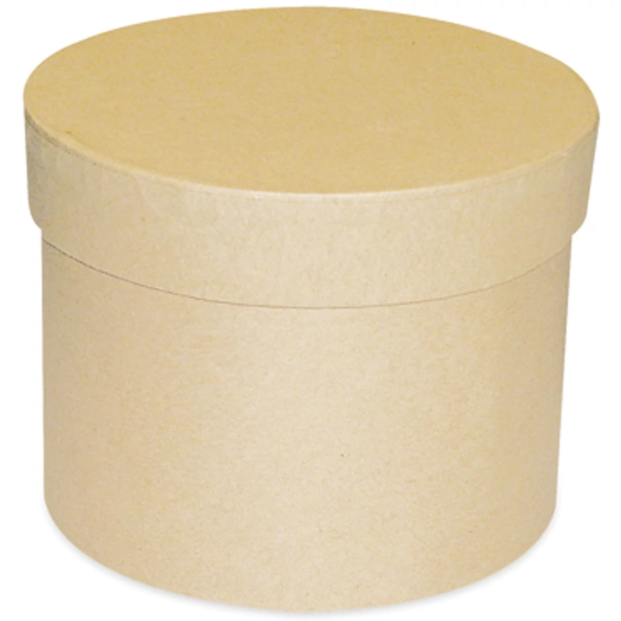 Rund eske 10x8 cm - Bilde 1