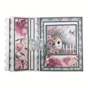 Kit 28 Brettekort med Blondeklaffer - Fuglehus - Bilde 2