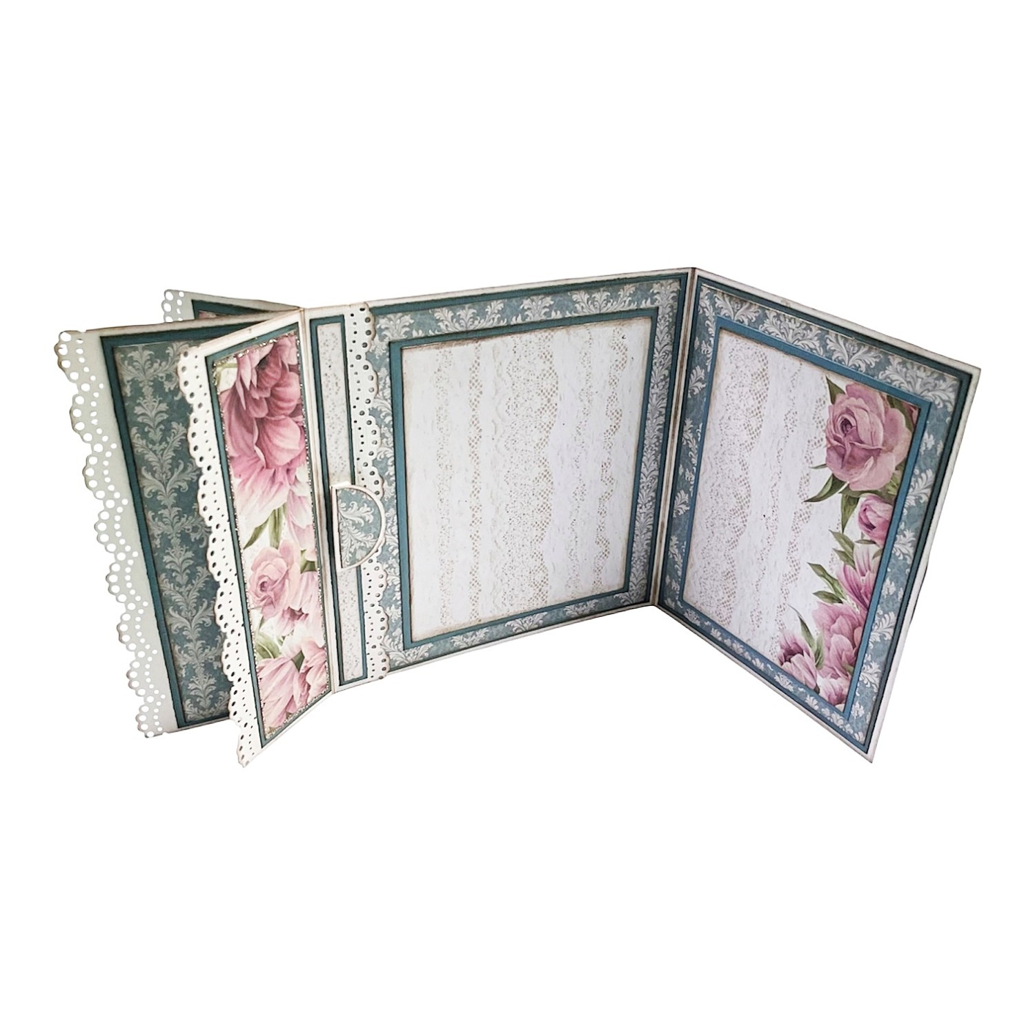 Kit 28 Brettekort med Blondeklaffer - Fuglehus - Bilde 3