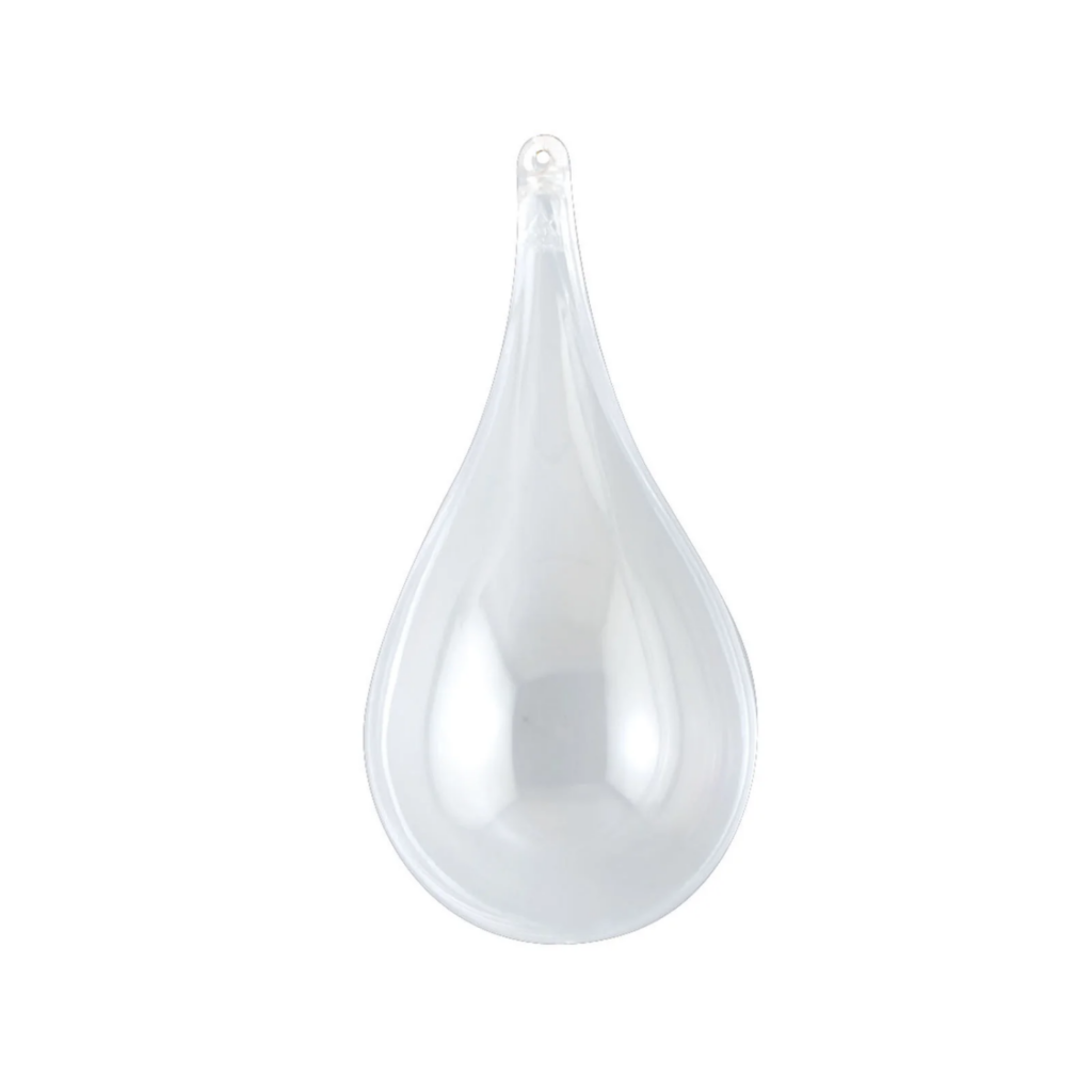 Plastdråpe 2 deler 11 cm
