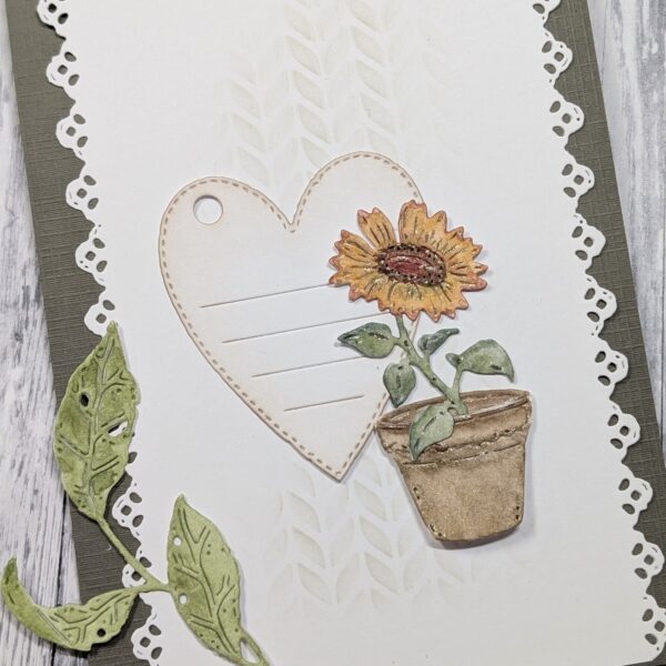 Gummiapan Dies Solsikke i krukke