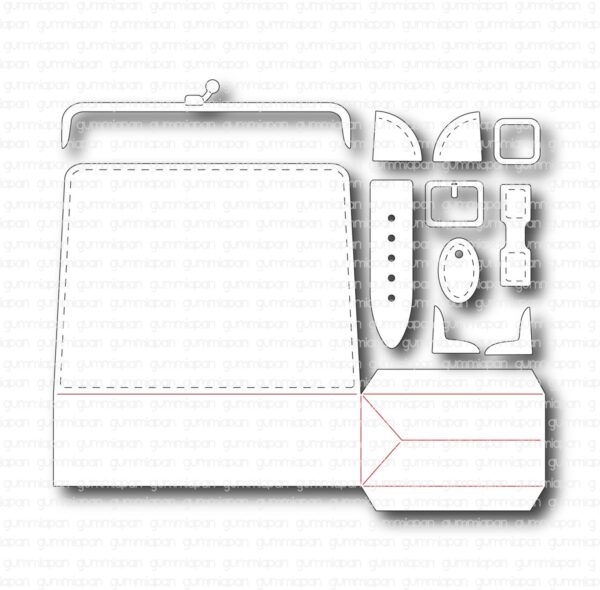 Gummiapan Dies Veske