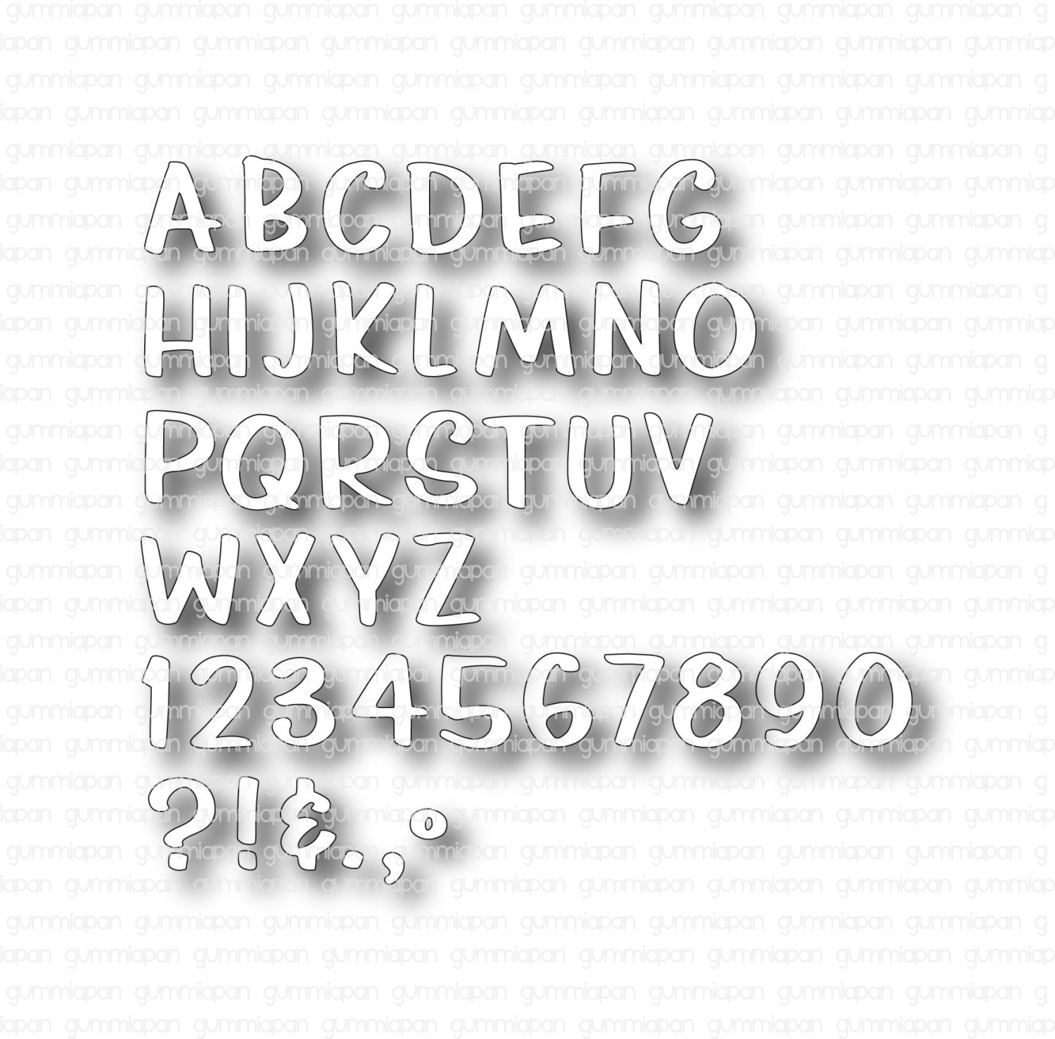 Gummiapan Die Alfabet Denver - Bilde 1