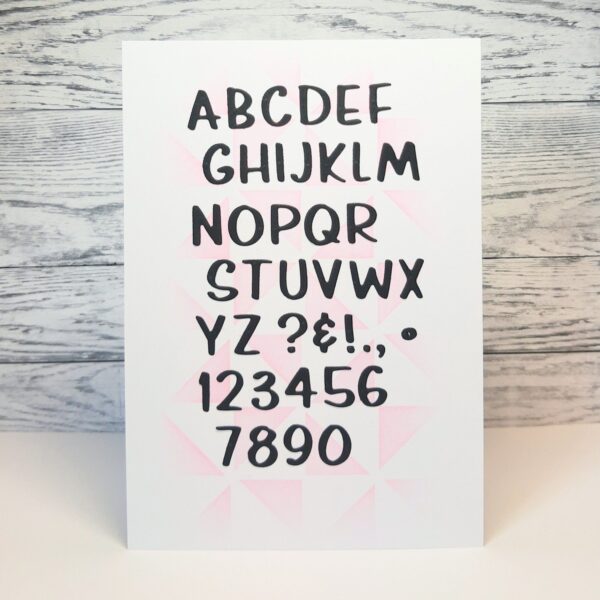 Gummiapan Die Alfabet Denver