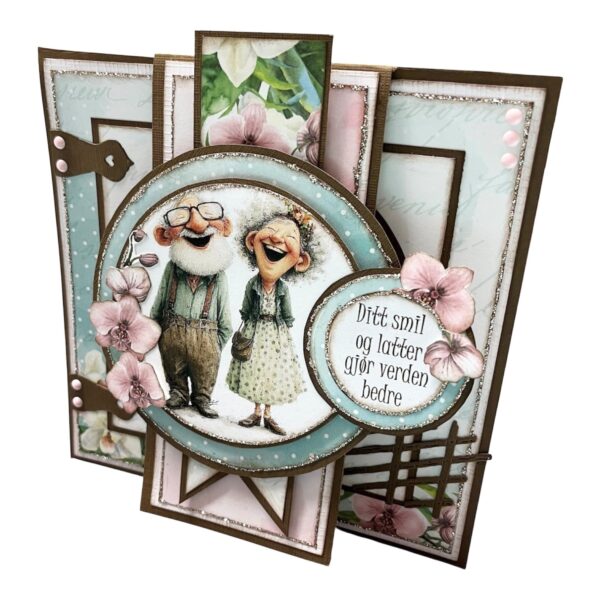 Kit 31 Kort med Smal klaff - Gammel og Glad