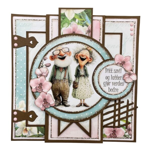 Kit 31 Kort med Smal klaff - Gammel og Glad