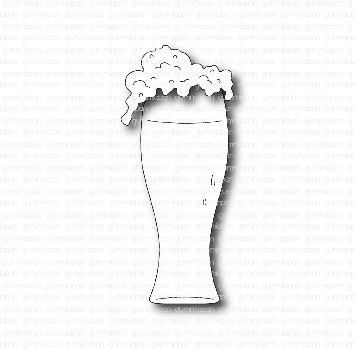 Gummiapan Dies Ølglass - Bilde 1