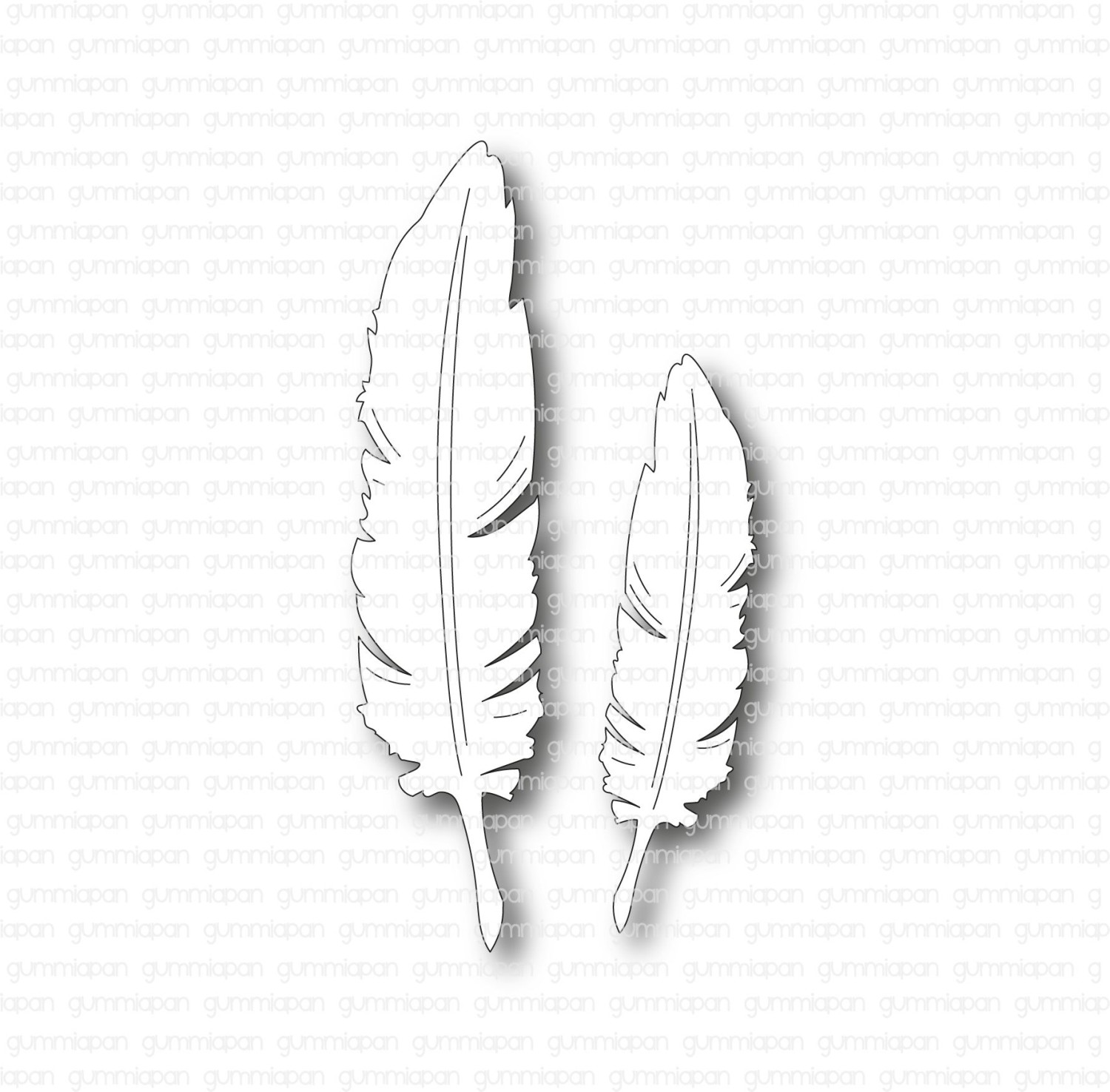 Gummiapan Dies To fjær - Bilde 1