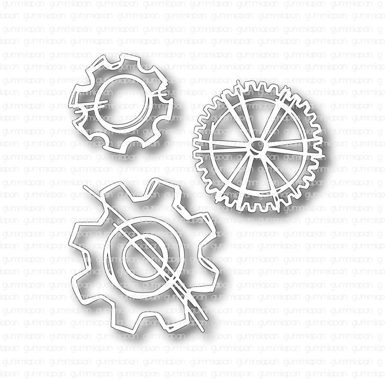 Gummiapan Dies Doodlat Kugghjul - Bilde 1