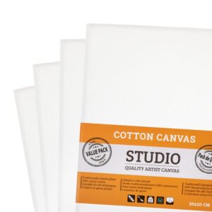 Studio Cotton Canvas – 4pk oppspent lerret – 60x80cm